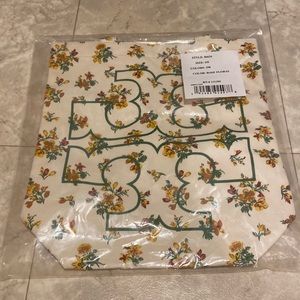 Nwot Tory Burch rose floral tote bag